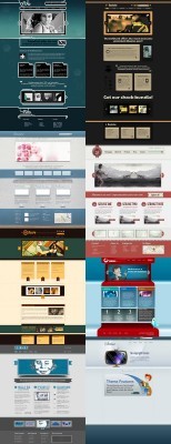 Web Templates Psd Pack 9 For Photoshop
