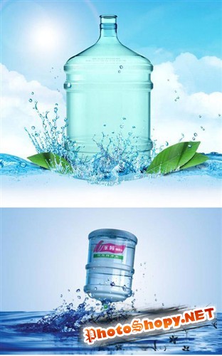 Бутилированная вода (многослойные PSD)