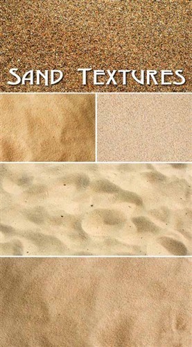 Набор песчаных текстур