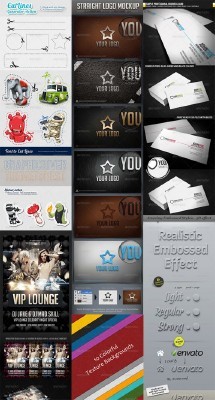 GraphicRiver Collection for Photoshop pack #4