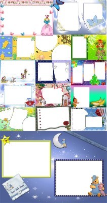 Collection of Spring Photo frames pack 13