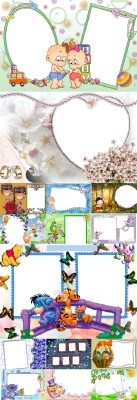 Collection of Spring Photo frames pack 14