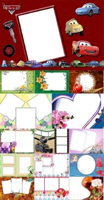 Collection of Spring Photo frames pack 18