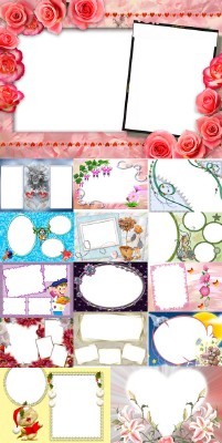 Collection of Spring Photo frames pack 26