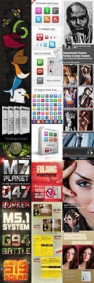 GraphicRiver Collection for Photoshop pack #7
