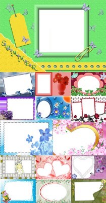 Collection of Spring Photo frames pack 27