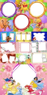 Collection of Spring Photo frames pack 34
