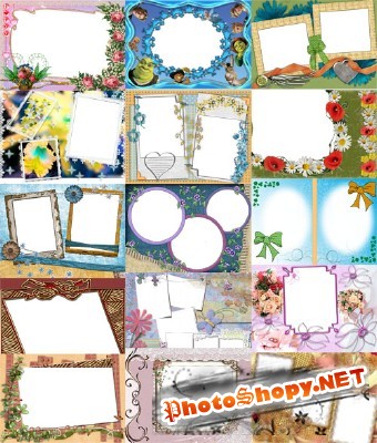 Collection of Spring Photo frames pack 33