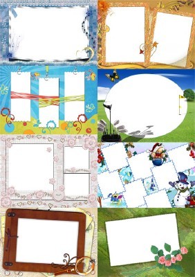 Collection of Spring Photo frames pack 45