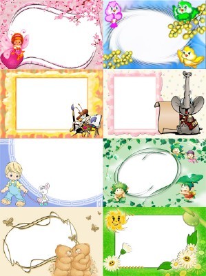 Collection of Spring Photo frames pack 54