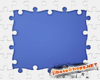 Psd Puzzle Frame Template