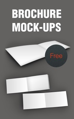 Brochures Mock-Ups Psd