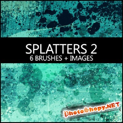 Splatters Brushes 2 +images