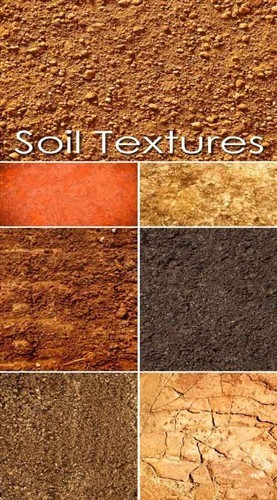 Текстуры различных типов почв