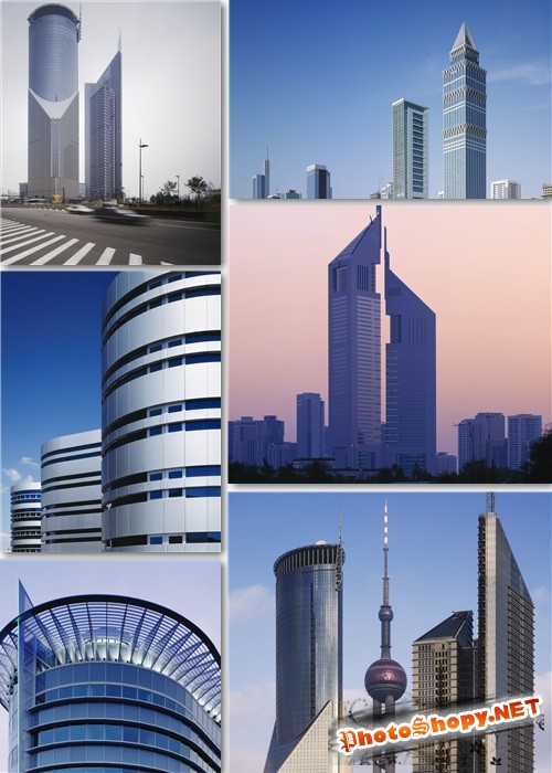 Клипарт - Городские высотные здания