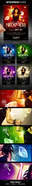 Nitexpress Party Flyer - GraphicRiver