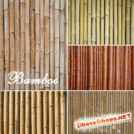 Высококачественные текстуры бамбуковых стен