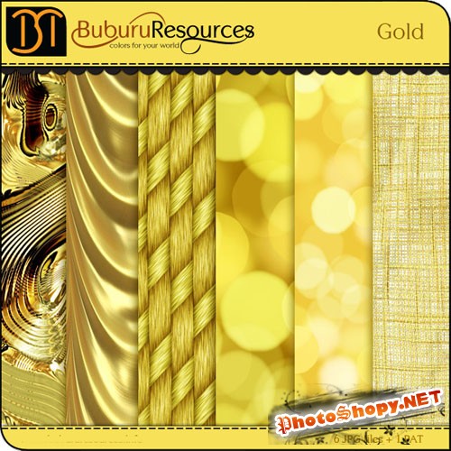 Gold Photoshop Patterns Pack