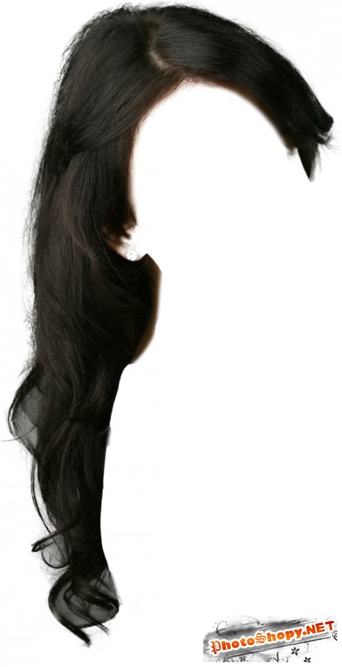 Женские прически и парики (длинные) для фотомонтажа в Фотошоп