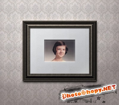 PSD Antique Picture Frame