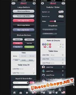 Deed iPhone UI Kit
