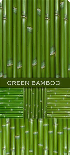 Зеленые бамбуковые фоны