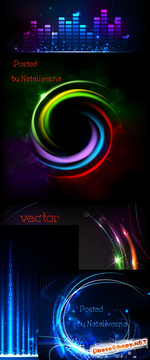 Абстрактные круги в Векторе / Vector - Abstract circles
