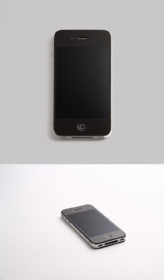 2 Iphone Mock-Up PSD