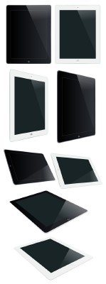 iPad PSD Mock-Up Templates