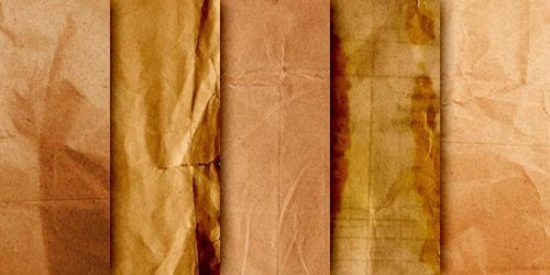 5 HQ Old Paper Background Textures