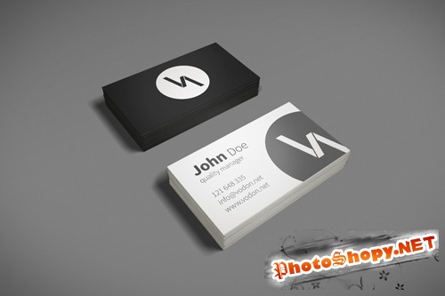 Business Cards Mock-Up Template PSD