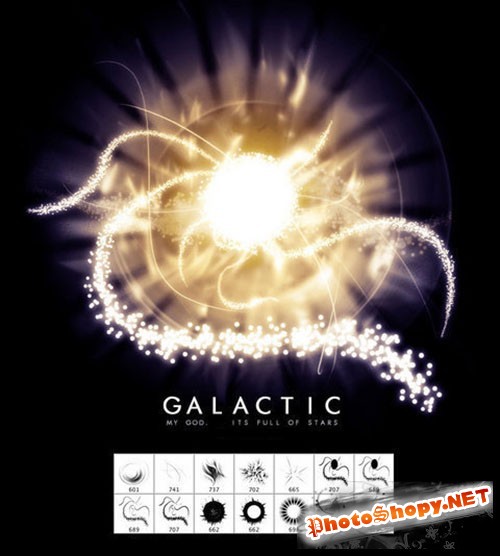 Galactic ABR Photoshop Brushes