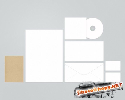 Clean Stationery Template PSD
