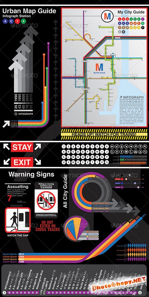 GraphicRiver - Infographics My City Guide 6405304