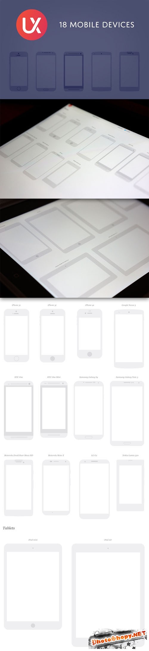 Mobile Devices Vector Kit