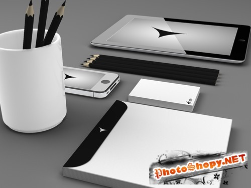 CD and Other Objects Mock-up Templates PSD