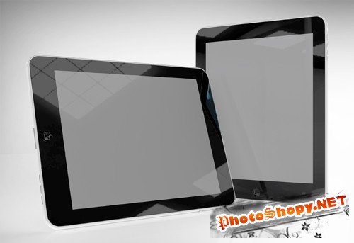 iPad 2 Responsive Screens Mock up PSD