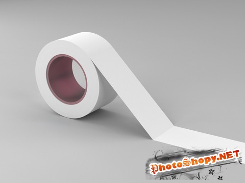 Tape Mock-up Template PSD