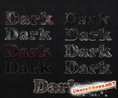 Dark Simple PS Styles