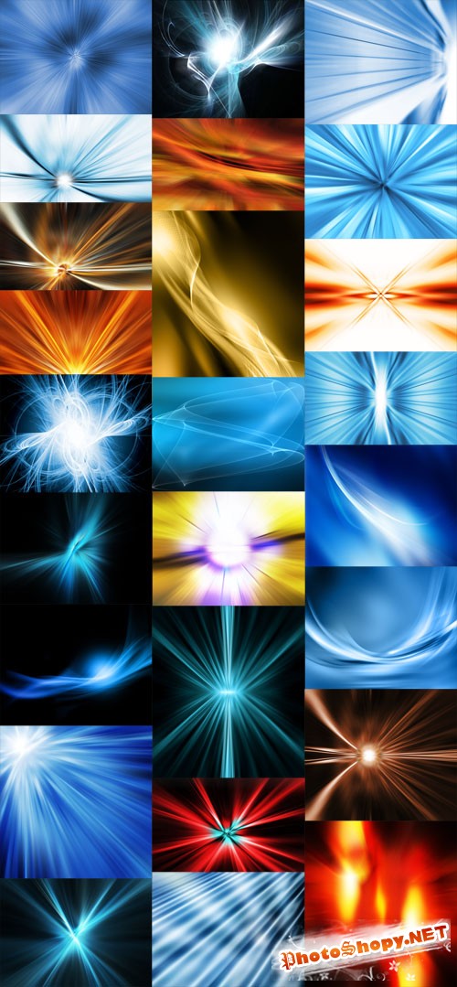 25 Abstract Lights Backgrounds Stock