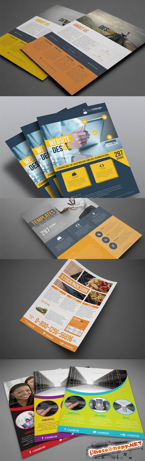 Corporate Business Flyer Templates INDD