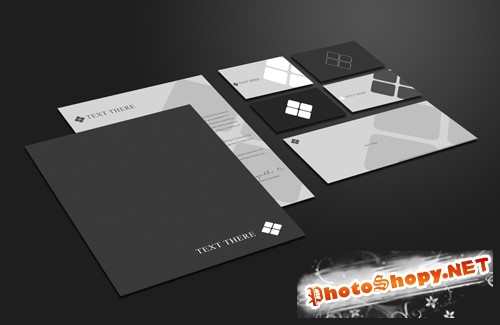 Stationery Mock Up Template Xi PSD