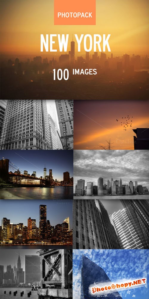 CreativeMarket - New York Photo Set 100 Images