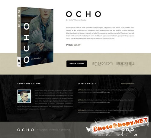 Creativemarket - Ocho the Book: Retina