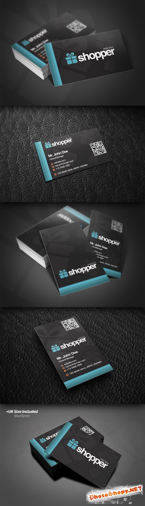 CreativeMarket - Shopper Business Card