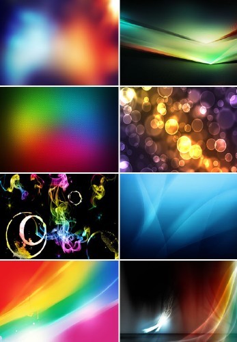 Спектральный абстракт (набор фонов)