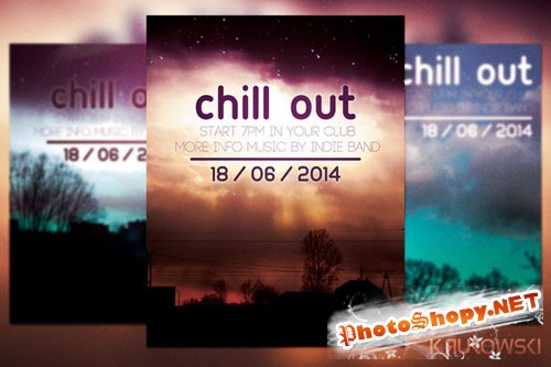 CreativeMarket - Chill out Flyer 39470