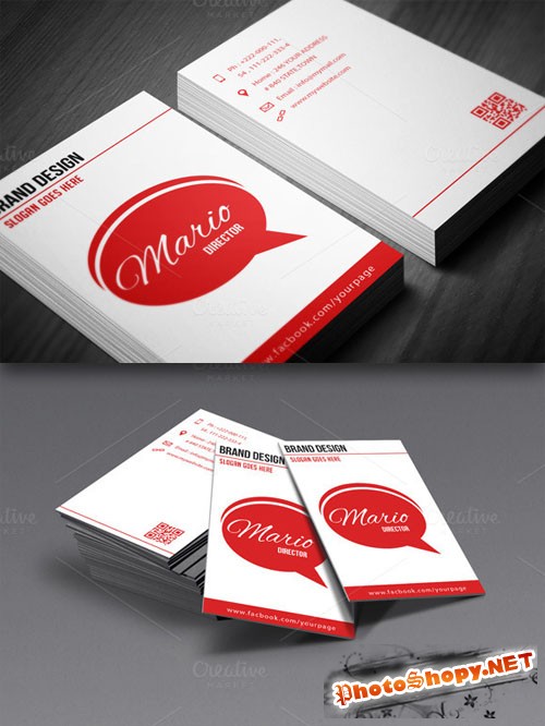 CreativeMarket - Social Business Card