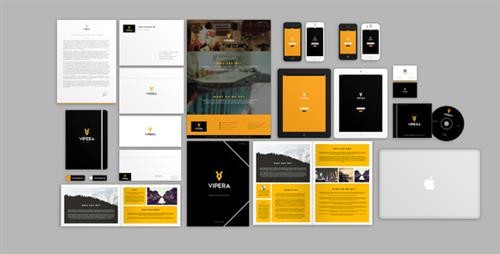 CreativeMarket - Vipera Branding V2 - PSD Templates