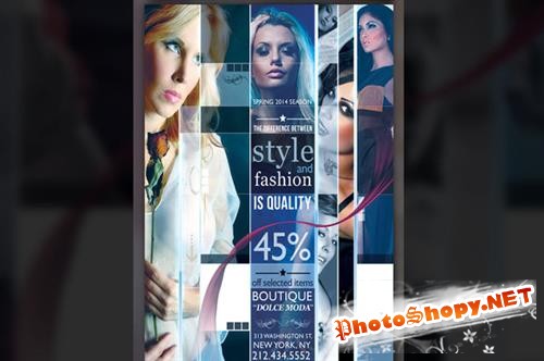 CreativeMarket - Modern Fashion Flyer